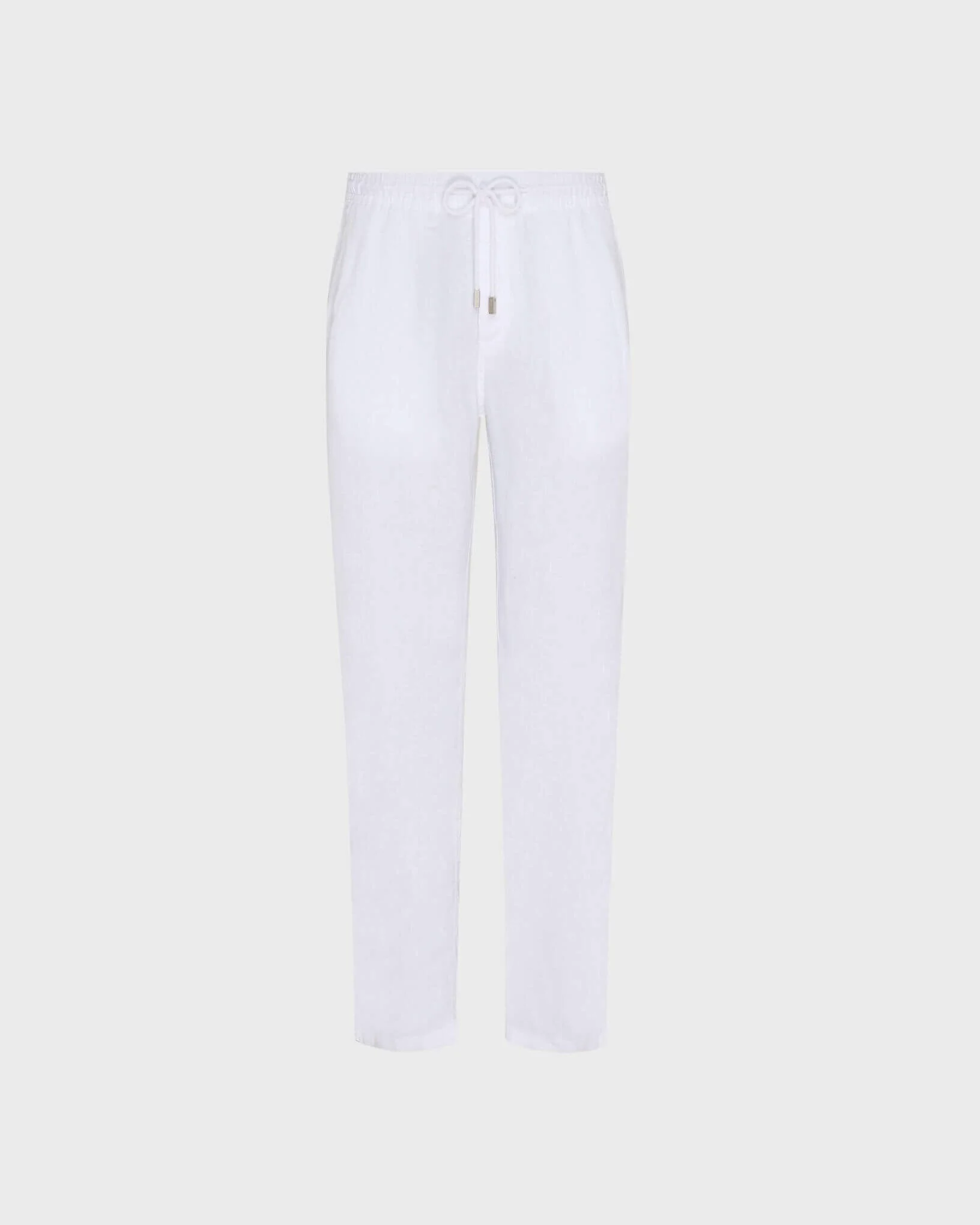 MEN LINEN PANTS SOLID - 1