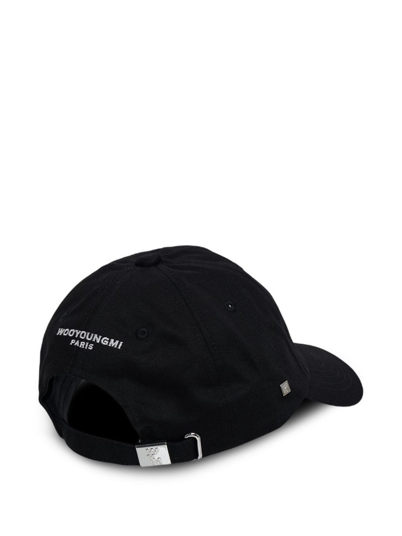 Wooyoungmi logo baseball cap outlook
