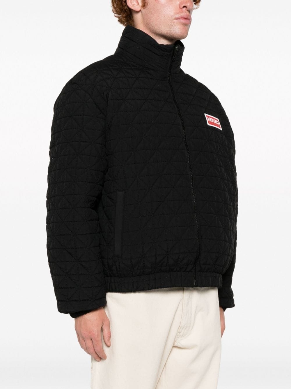Sashiko-stitch puffer jacket - 3