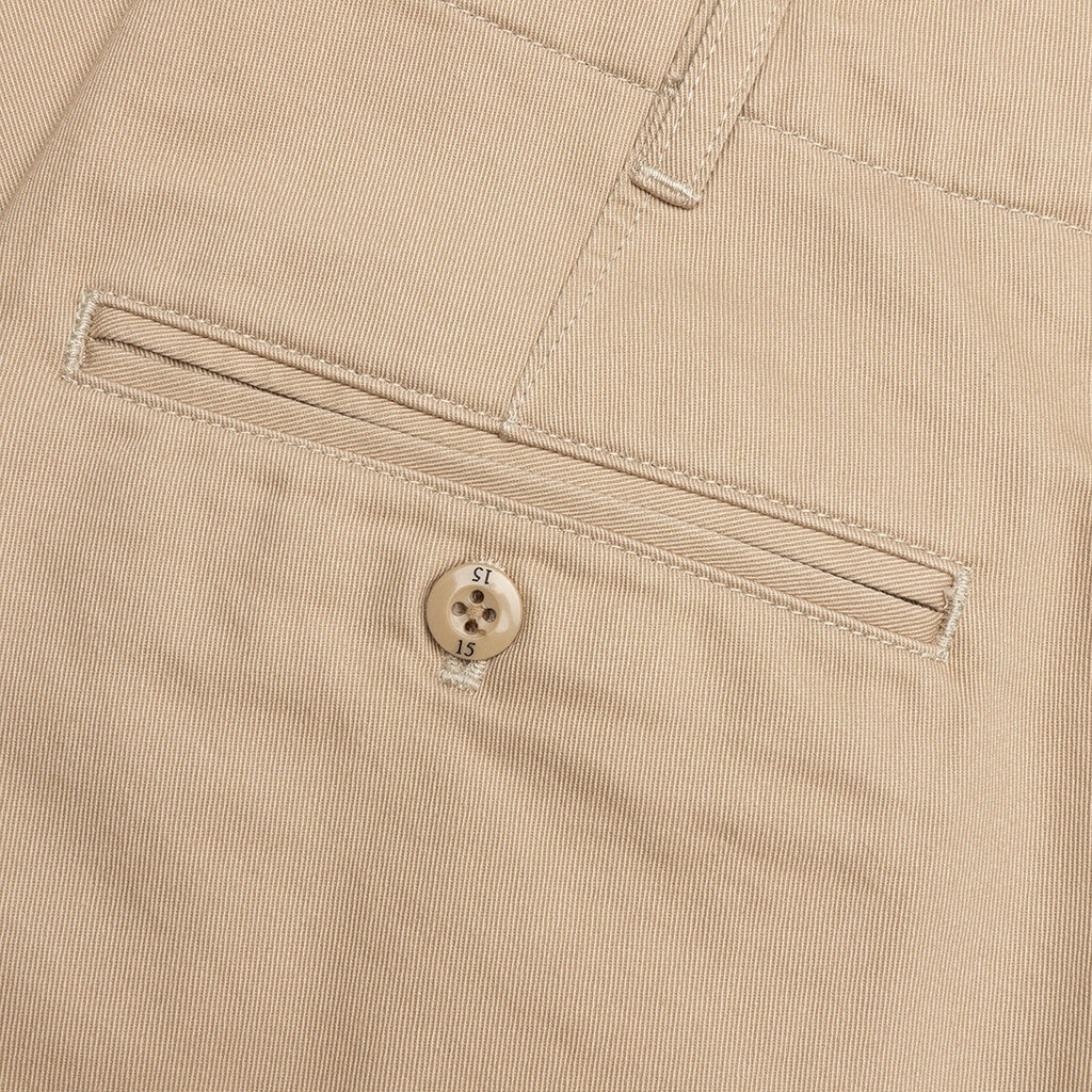 CLASSIC CHINO PANTS - BEIGE - 6