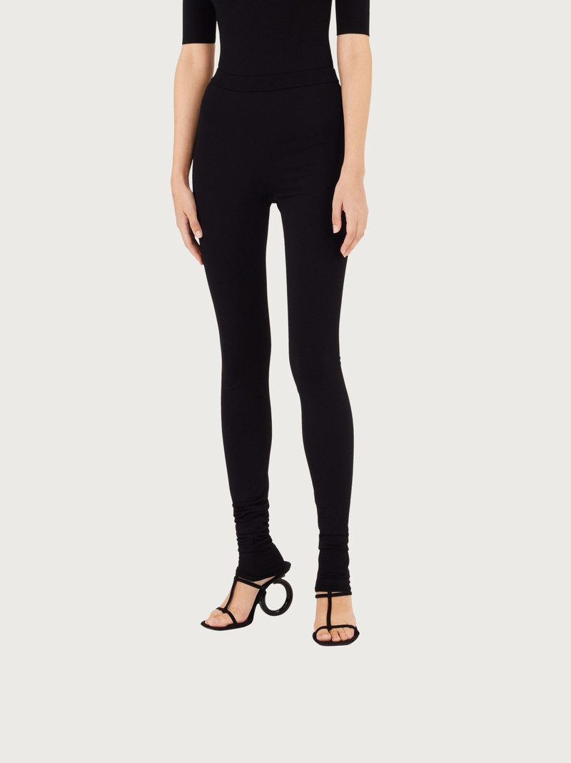 FERRAGAMO Stretch viscose legging outlook