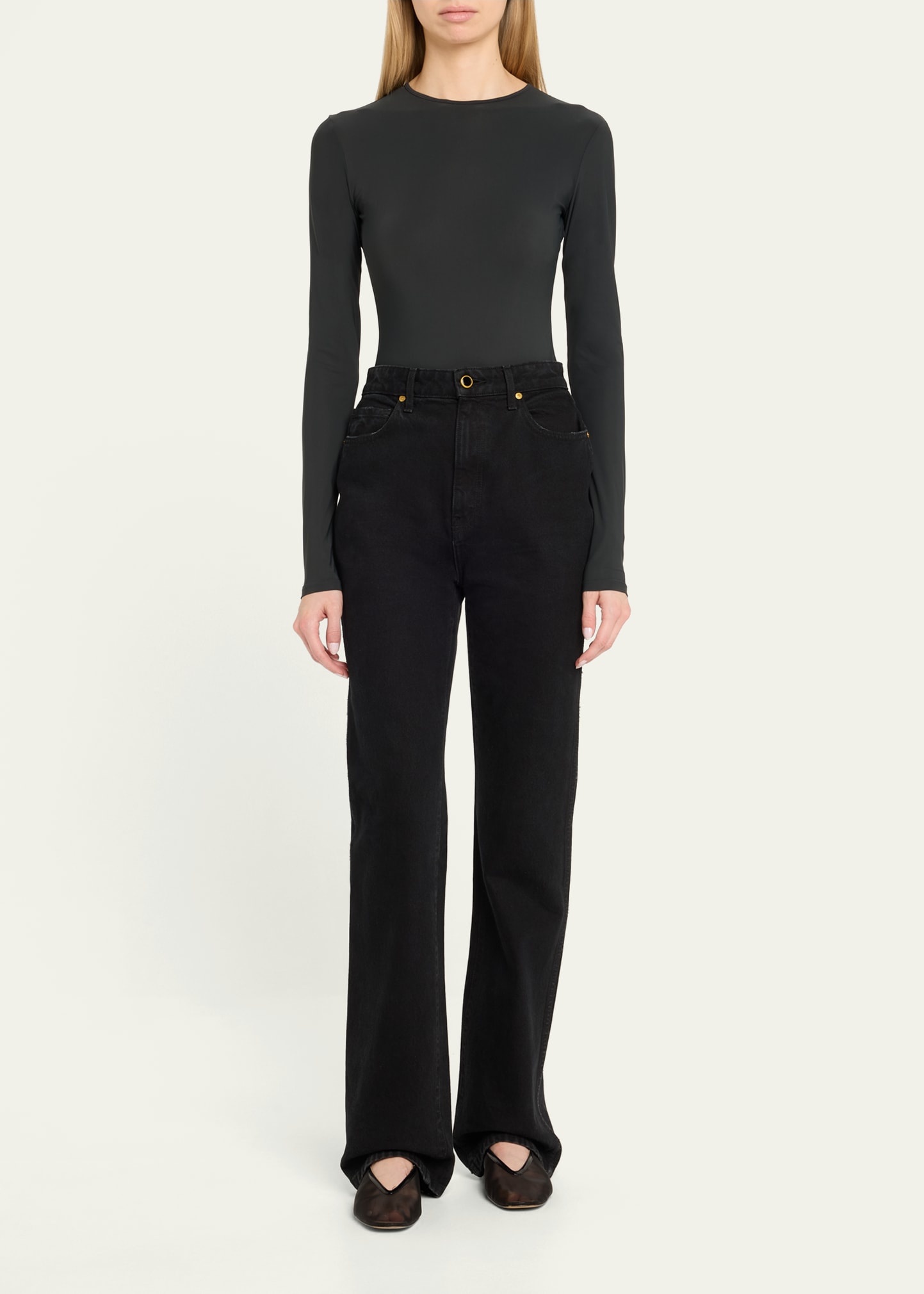 Aura Long-Sleeve Bodysuit - 2