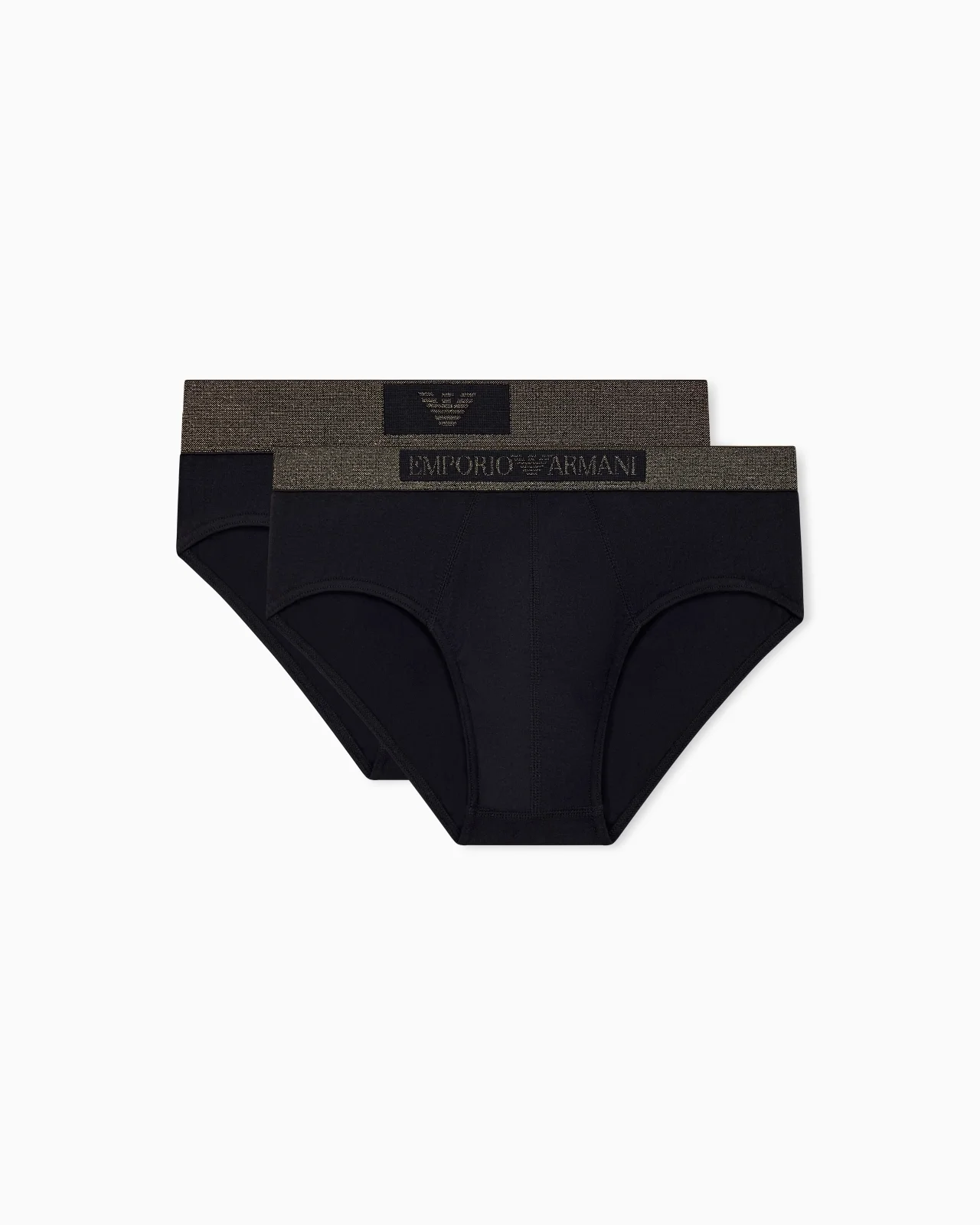 TWO-PACK COTTON JERSEY BRIEFS WITH AN ELASTIC WAISTBAND - 1