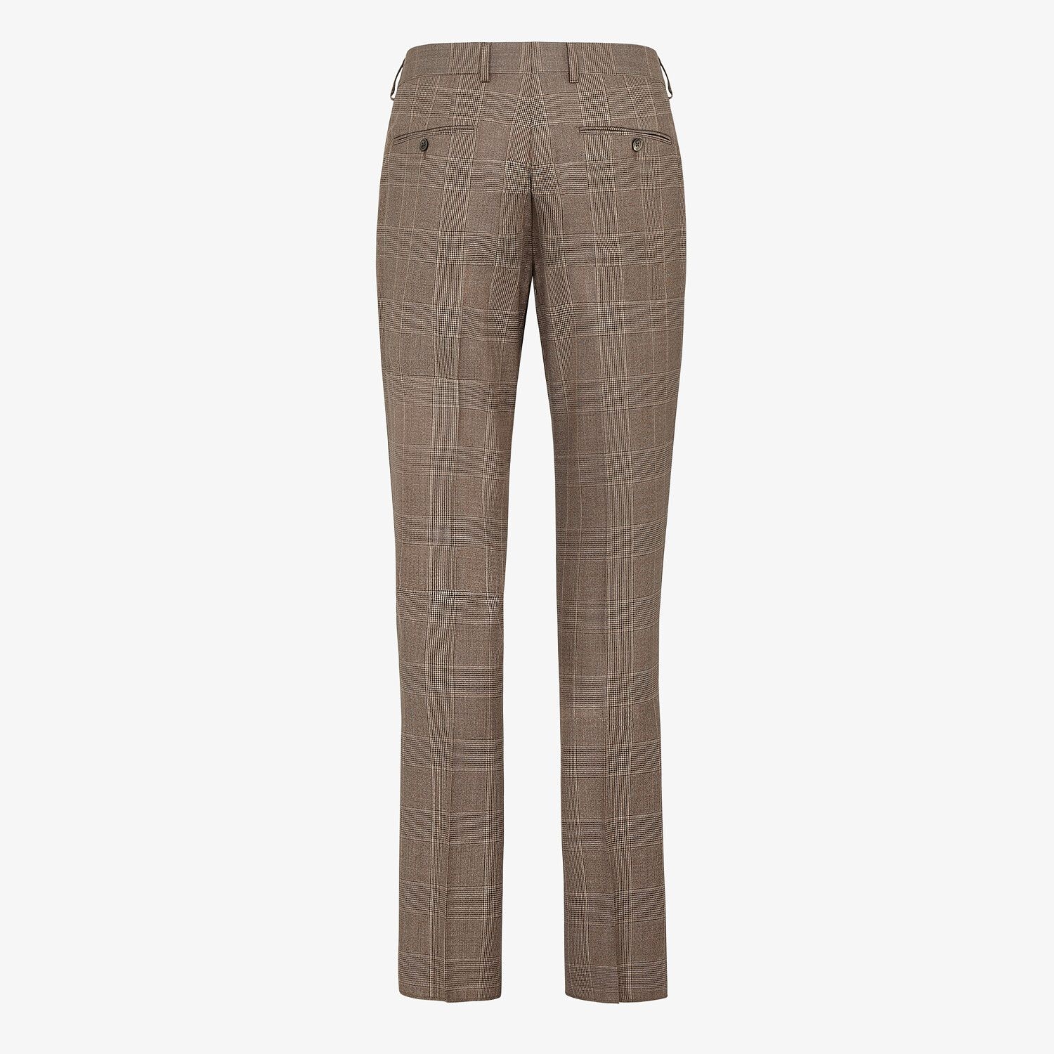 Prince of Wales check wool pants - 2