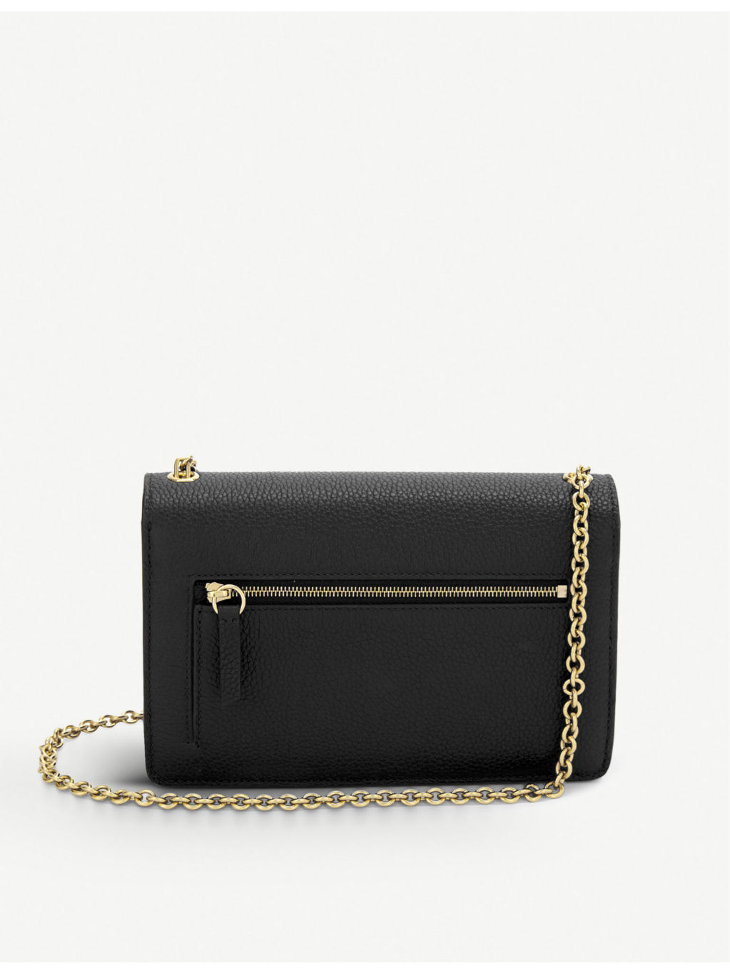 Darley small grained-leather clutch bag - 3