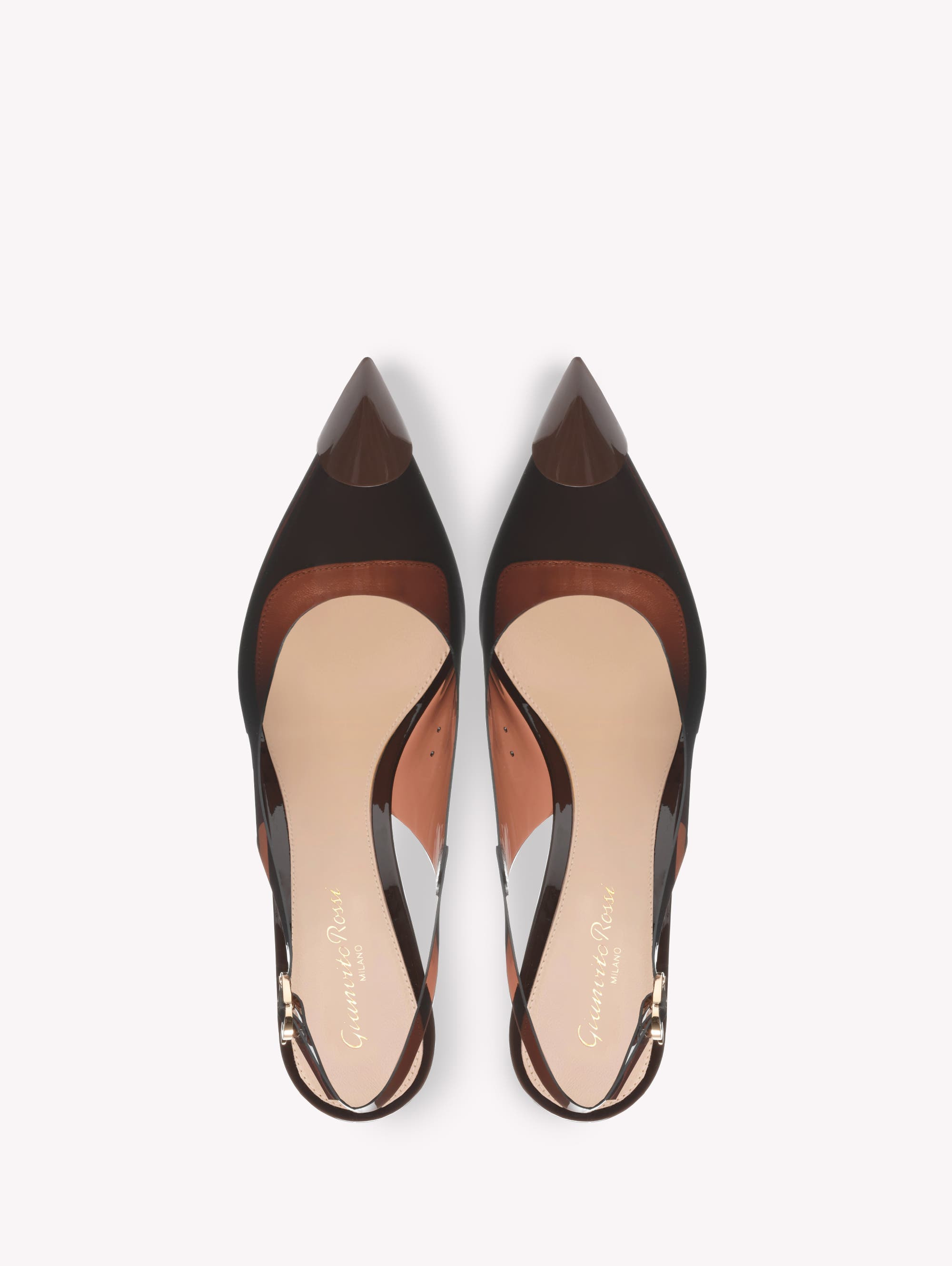 Gianvito Rossi Diana 85 Pump in Brown Tpu at Nordstrom - 3
