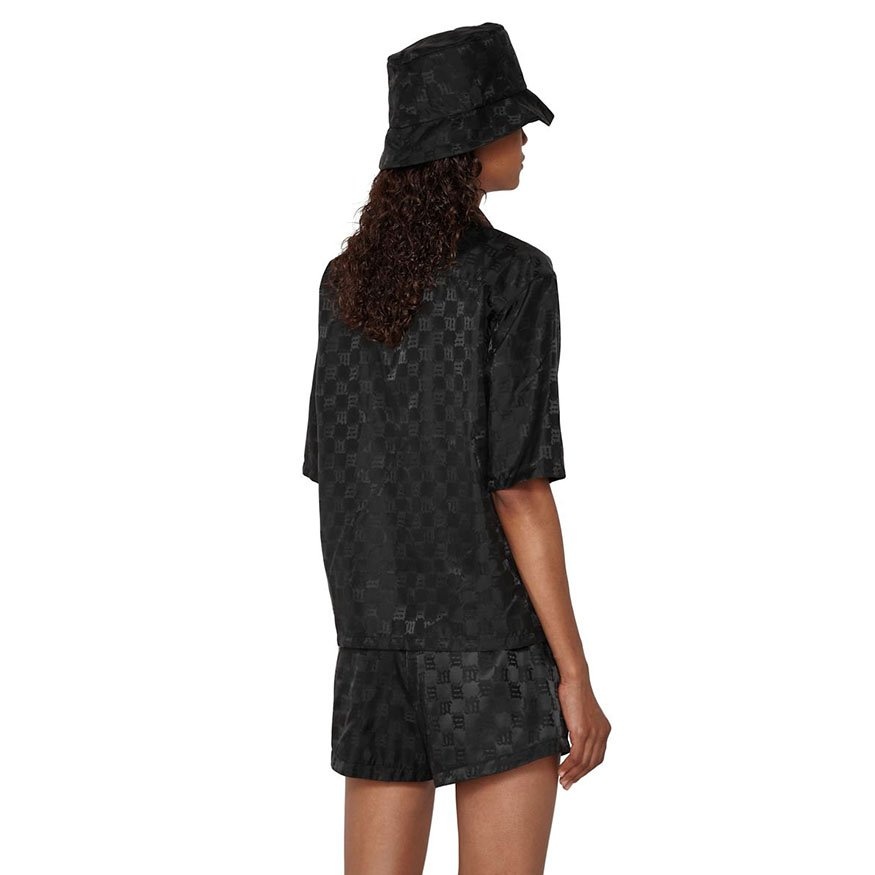 Monogram Nylon Shirt "Black" - 3