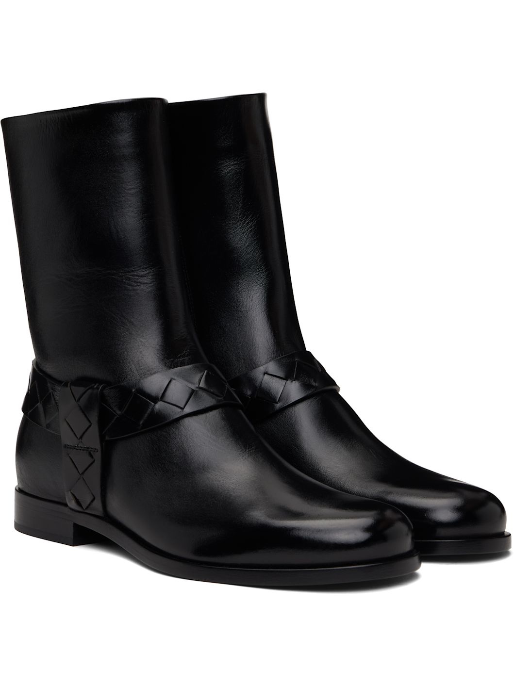 Black Achille Boots - 4