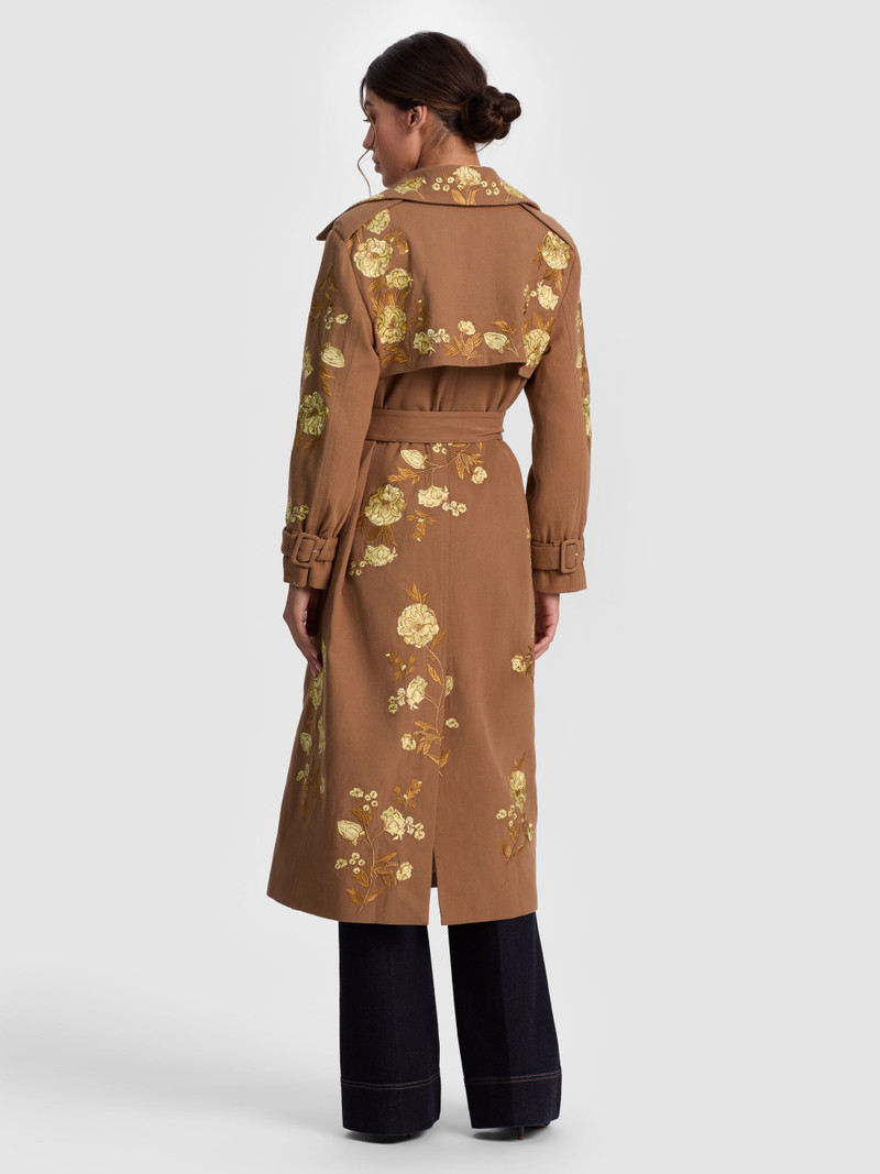 NEVADA EMBROIDERED TRENCH COAT 5