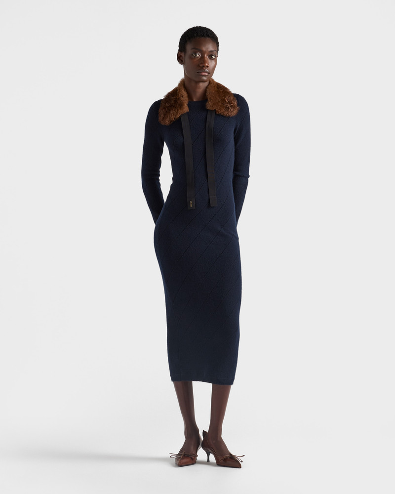 Prada Cashmere dress outlook