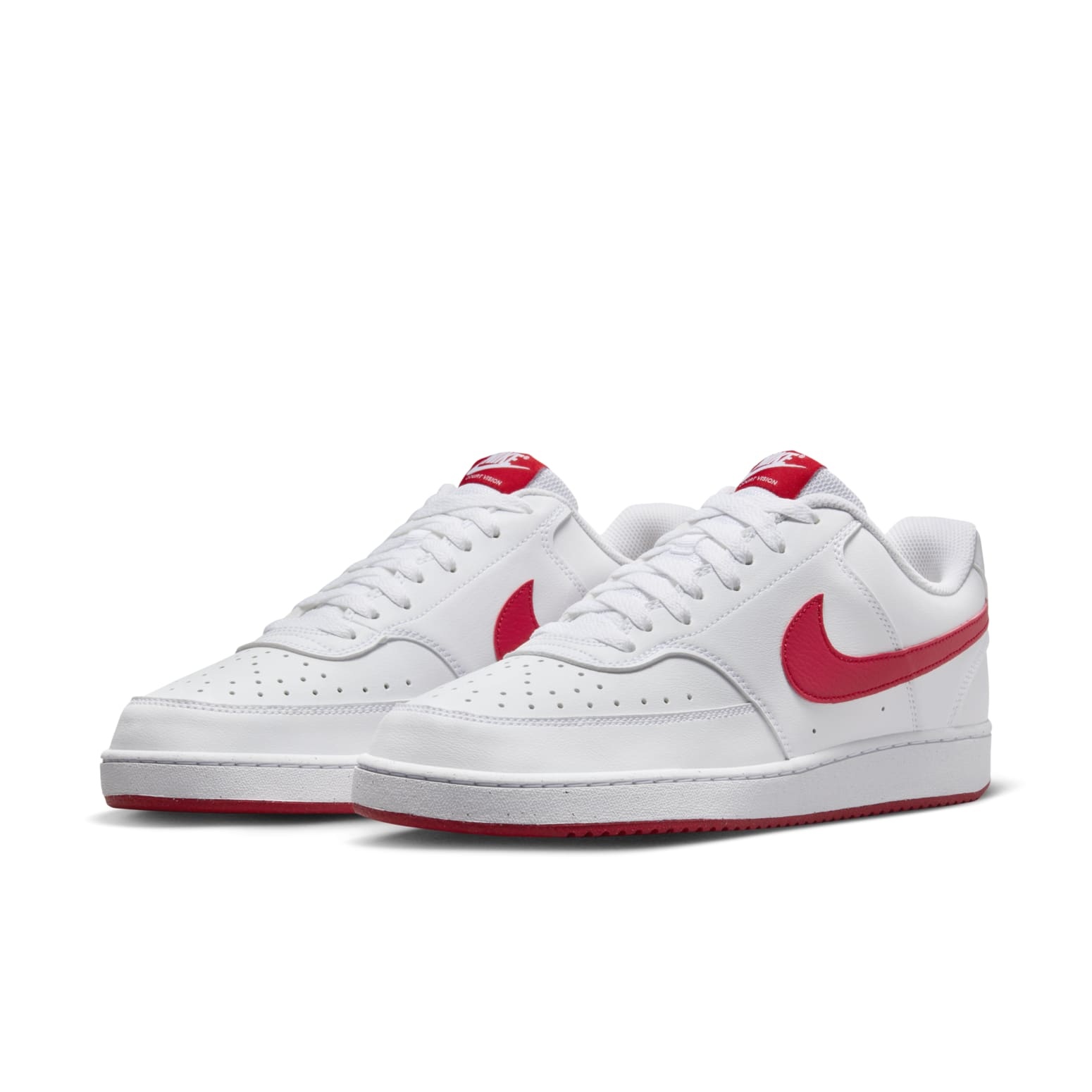 Nike Court Vision Low Next Nature 'White University Red' HF1744-101 - 3