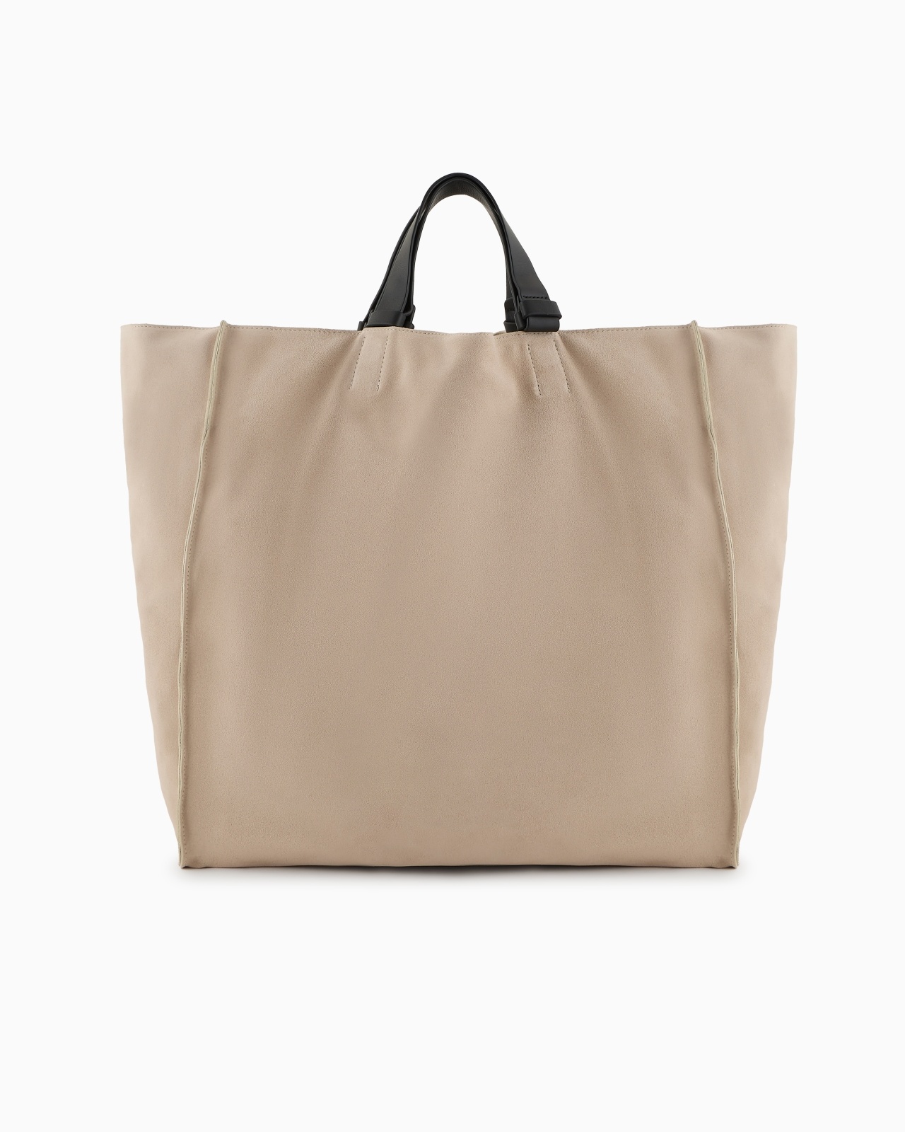 SUEDE AND LEATHER SHOPPER - 3