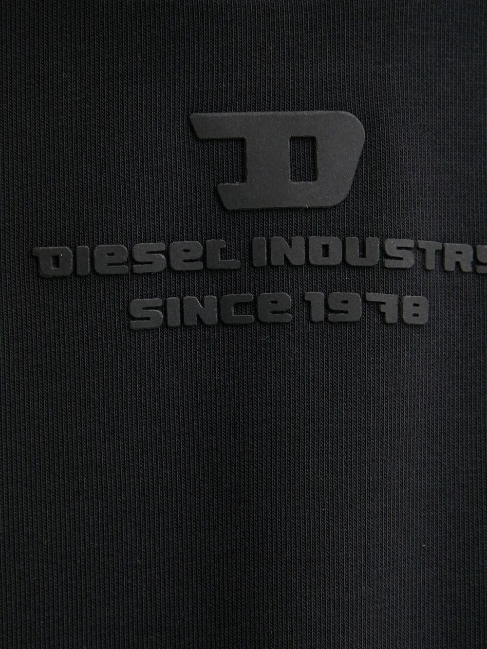 logo-print hoodie - 4