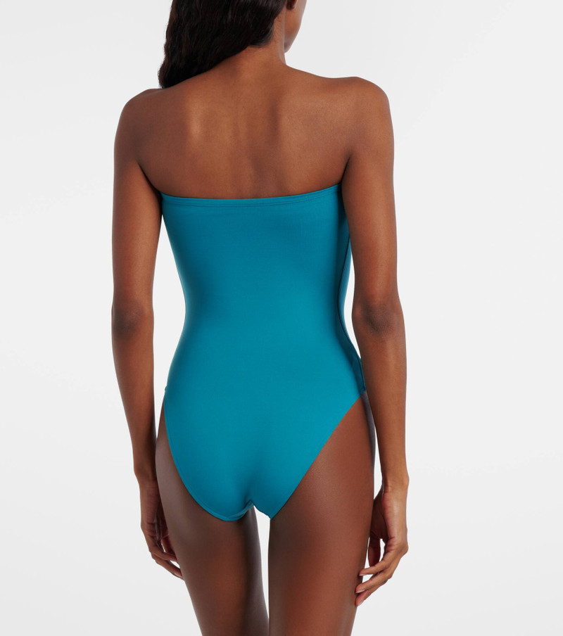 Cassiopee strapless swimsuit 3