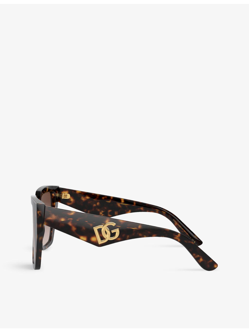 DG4438 square-frame tortoiseshell acetate sunglasses - 3