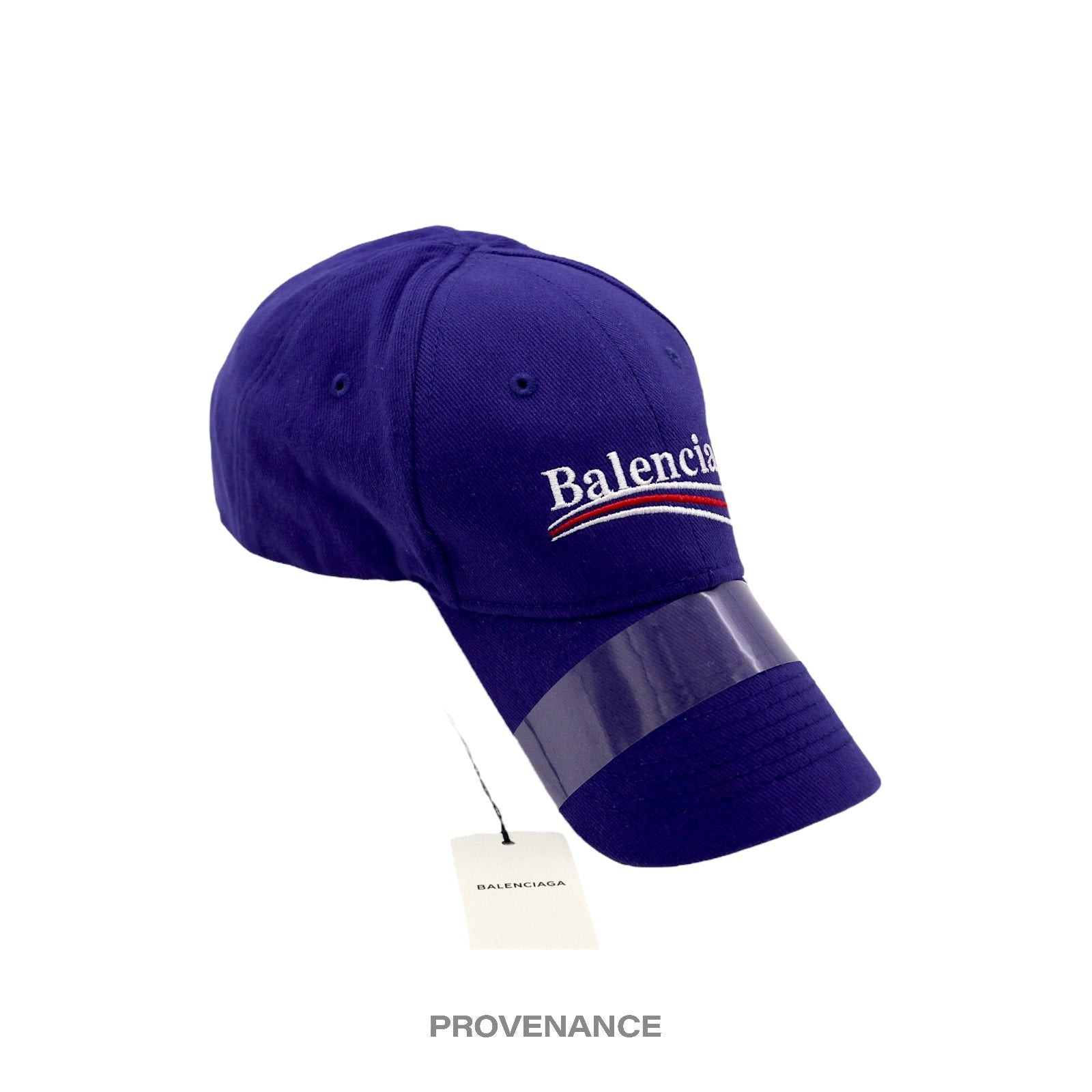 Balenciaga Political Campaign Cap Hat - Archetype Blue - 3