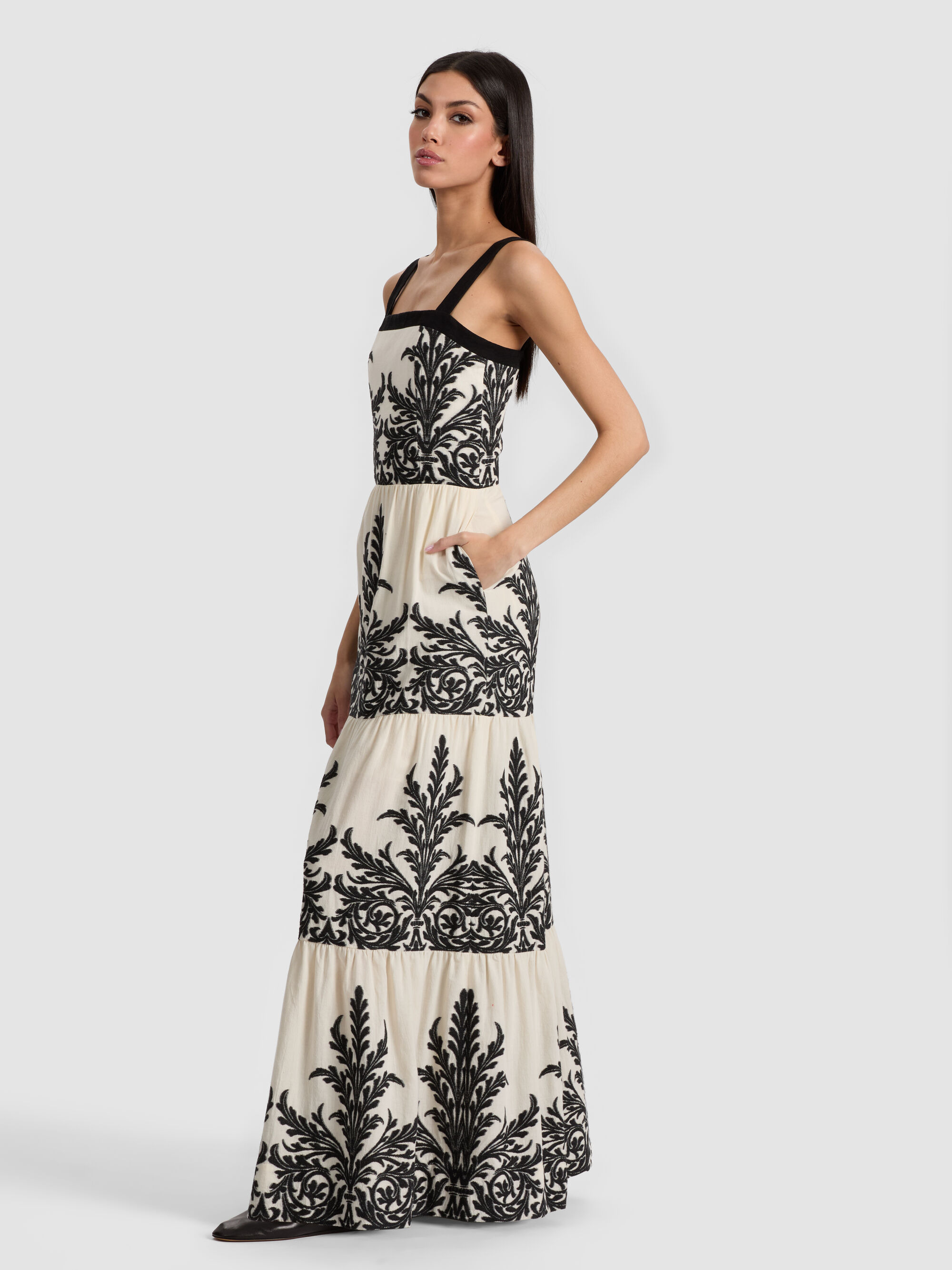 SAIGE TIERED MAXI DRESS - 5