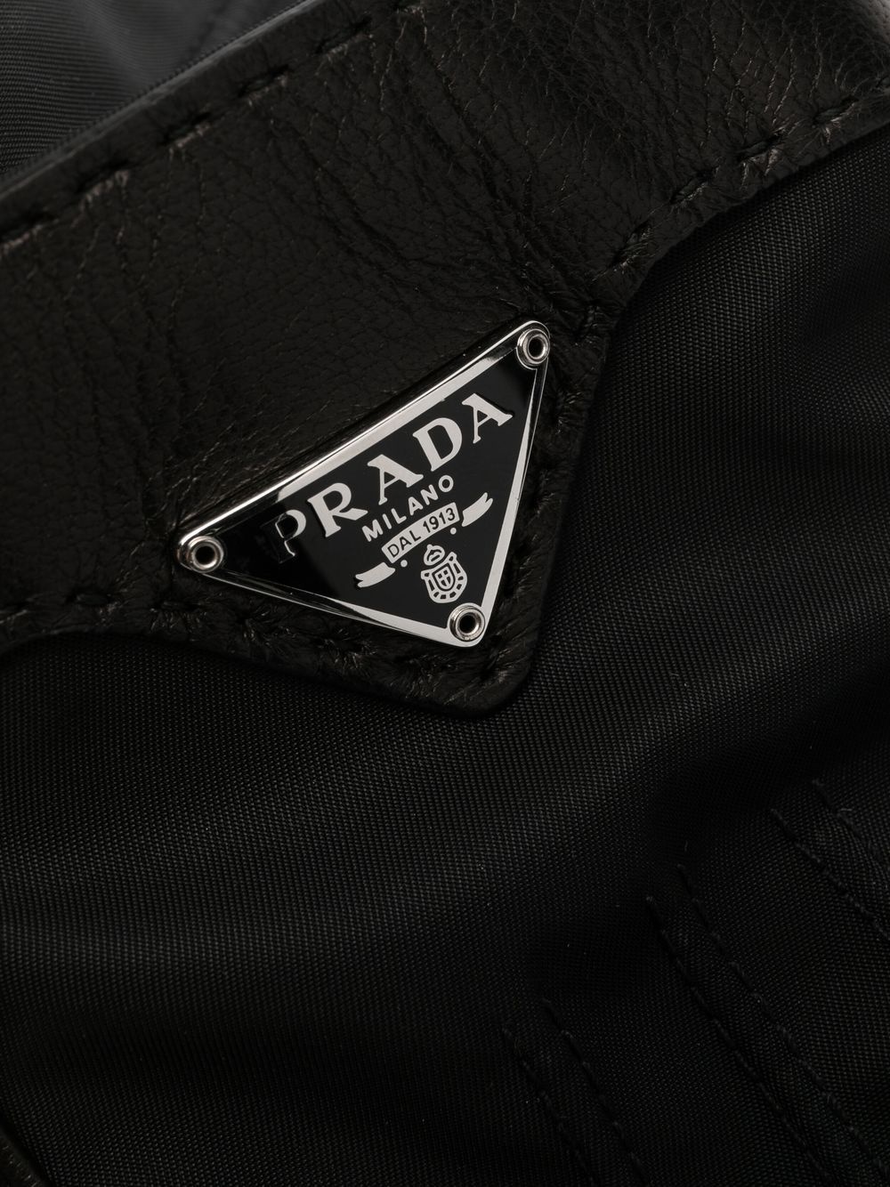 triangle logo gloves - 2