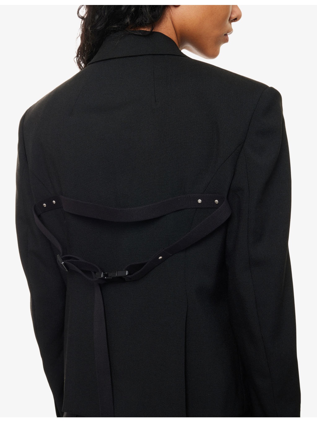 Alice Peak-Lapel Wool Jacket - 5