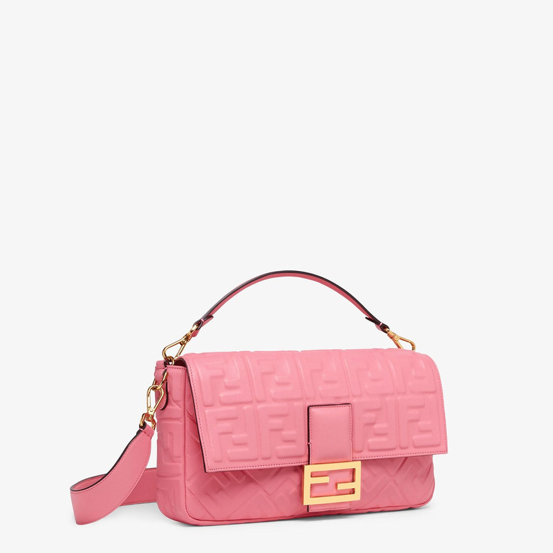 Pink leather bag 3