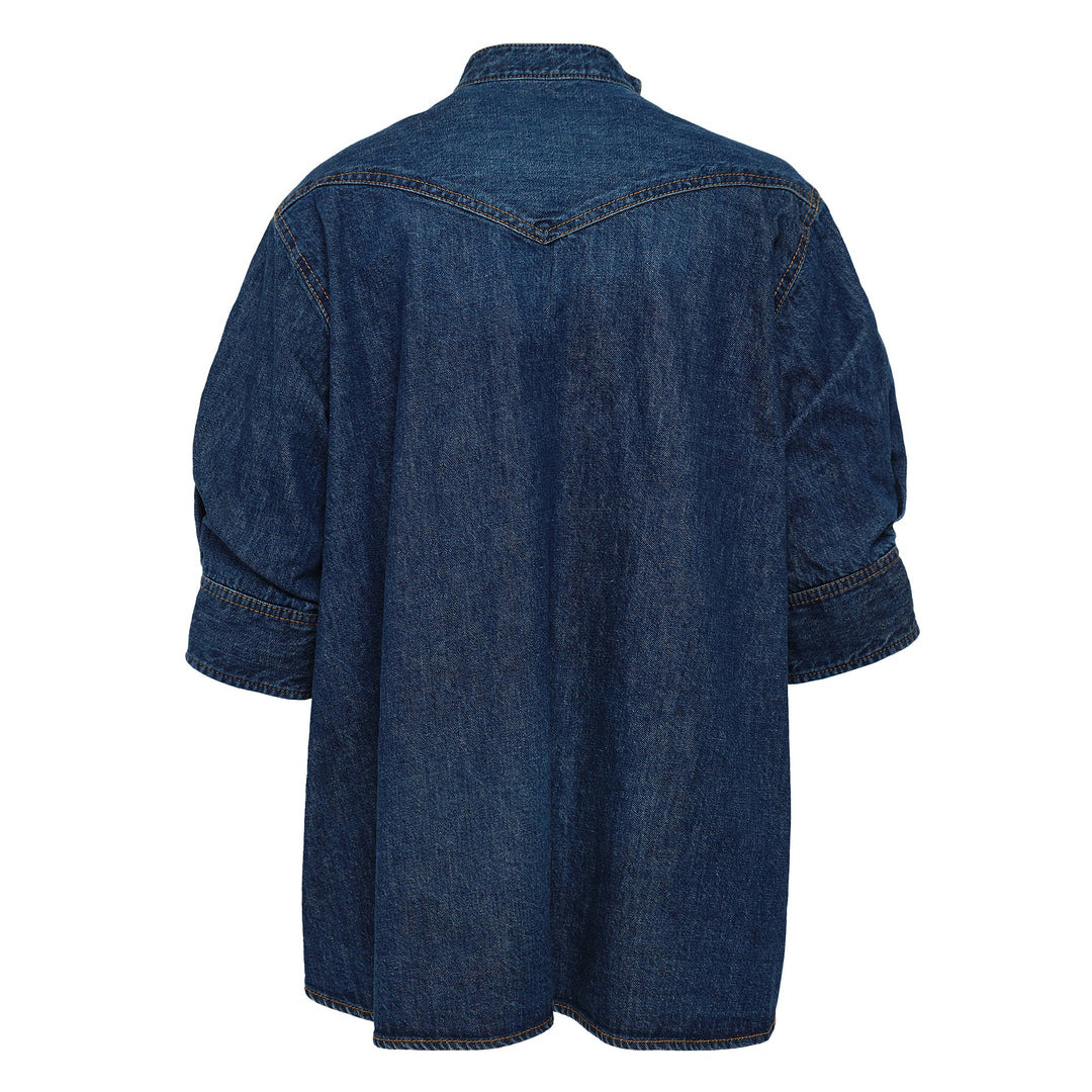Denim X Knit Pullover - 2