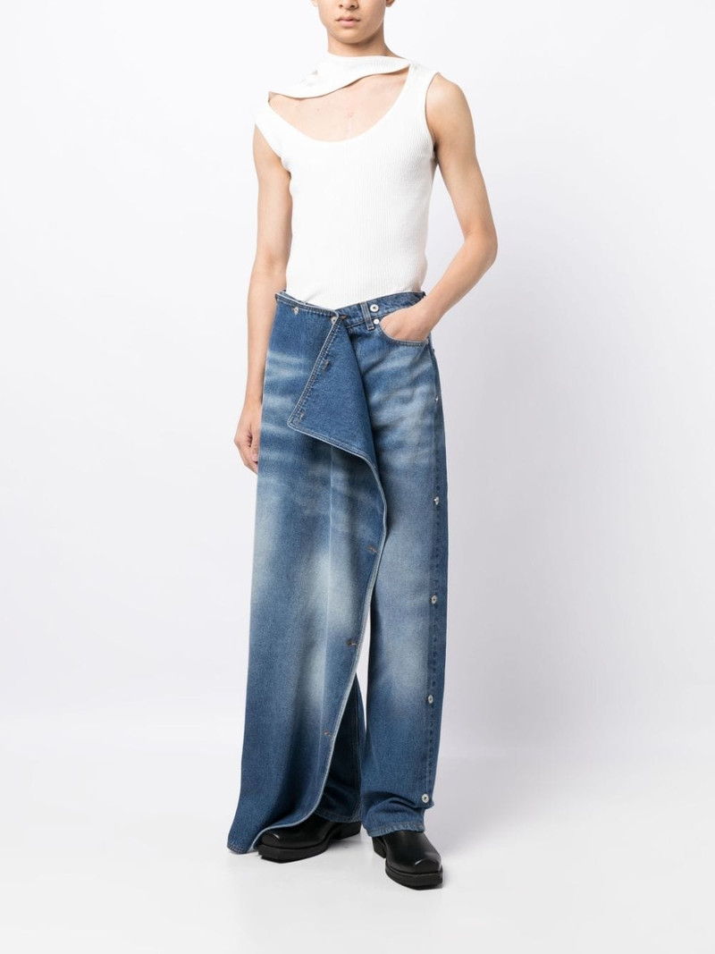 Y/Project detachable-panel jeans outlook
