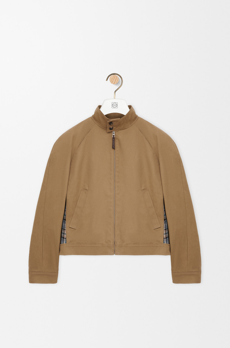 Zip-up jacket in cotton 1