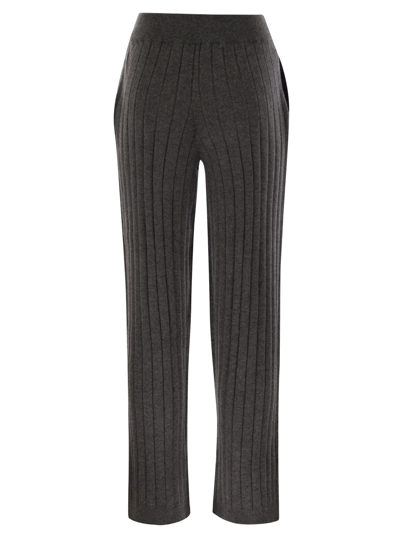 Brunello Cucinelli Women Cashmere Knit Trousers - 2