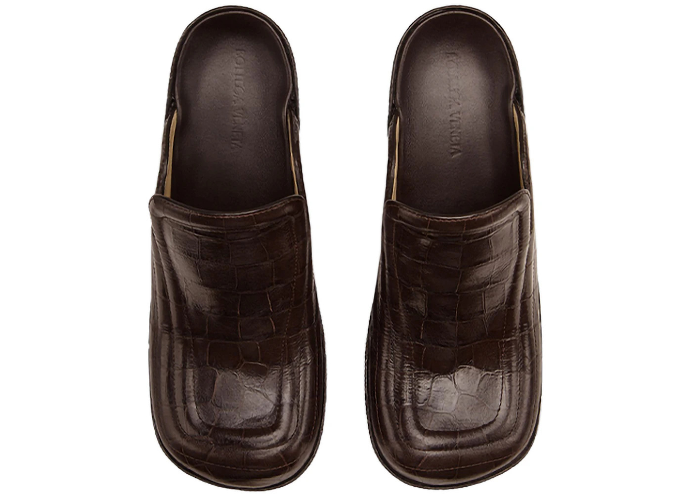 Bottega Veneta Wedge Clogs Brown (Women's) - 2