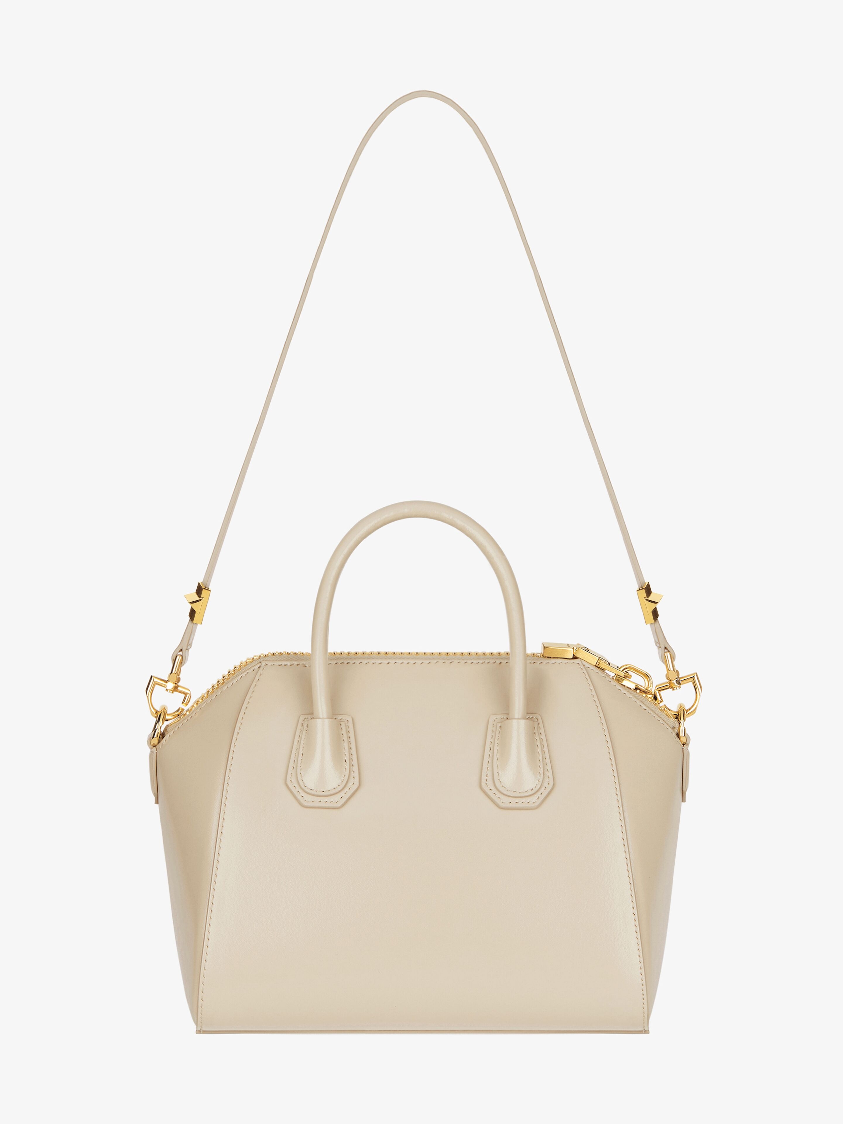 SMALL ANTIGONA BAG IN BOX LEATHER - 4