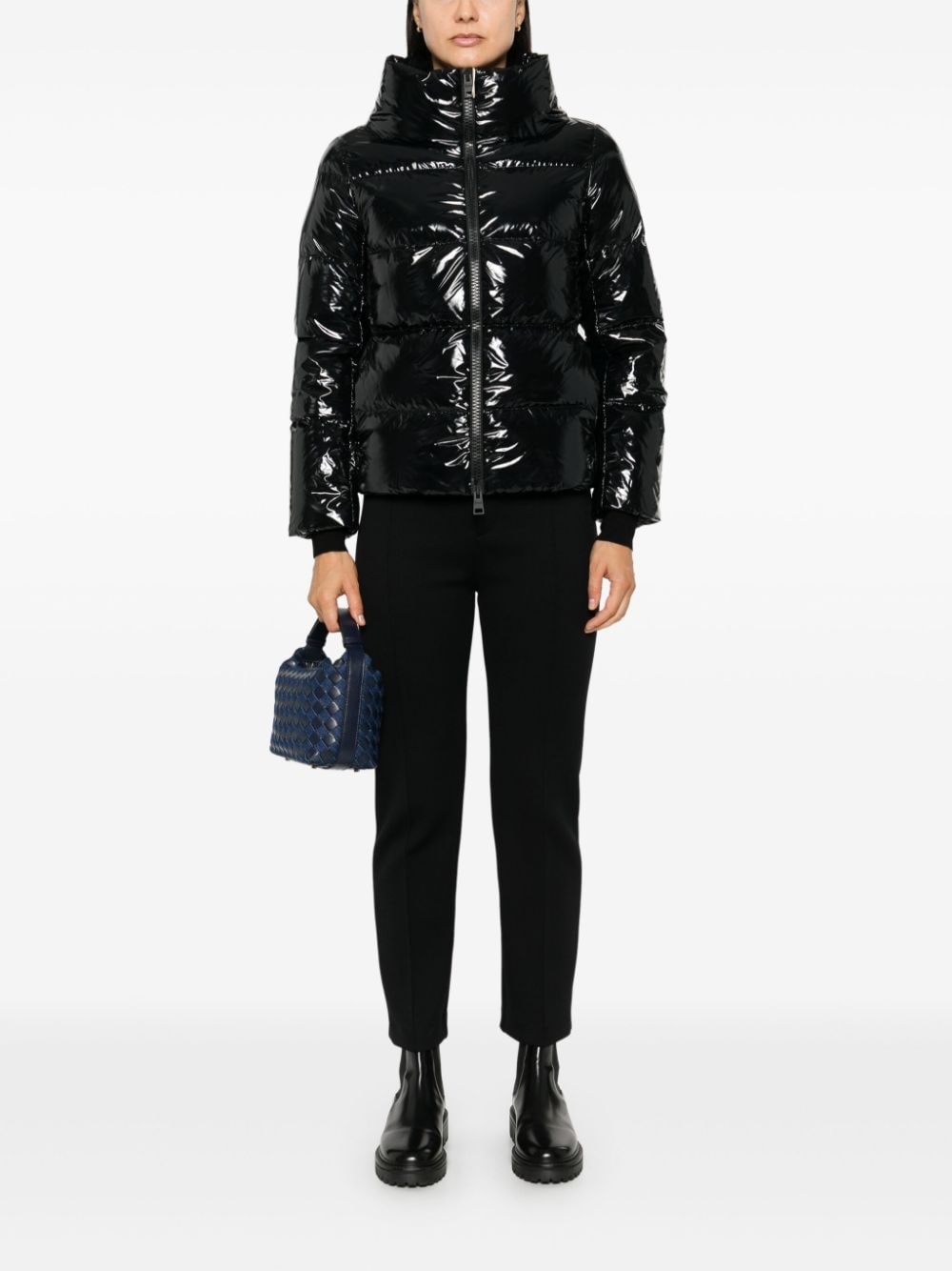 gloss puffer jacket - 2