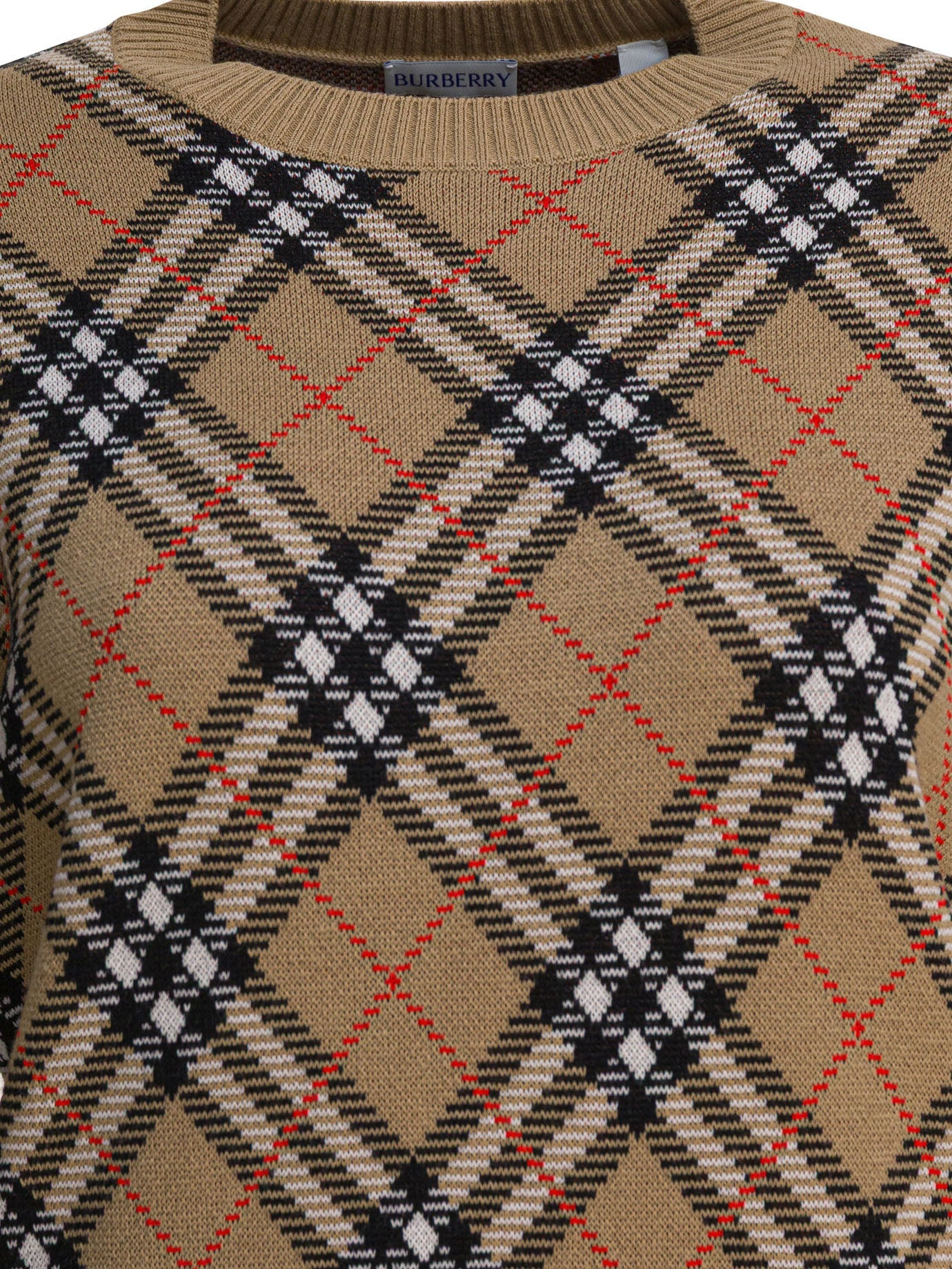 Burberry Women Wool Blend Crew Neck Sweater - 3