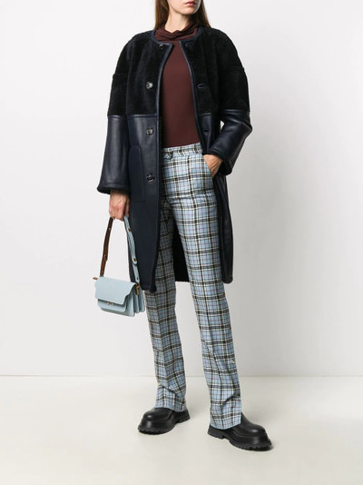 Marni panelled mid-length coat outlook