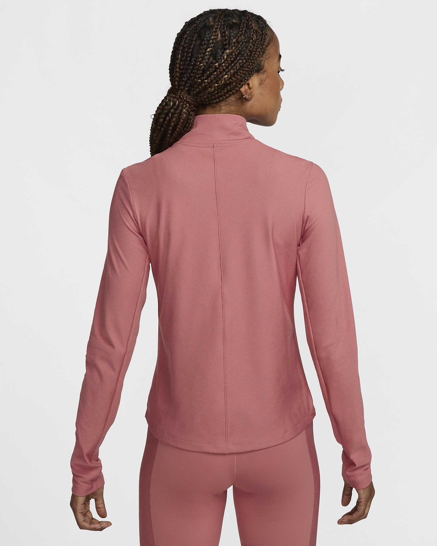 Nike One Rib Women's Dri-FIT Full-Zip Mid Layer - 2