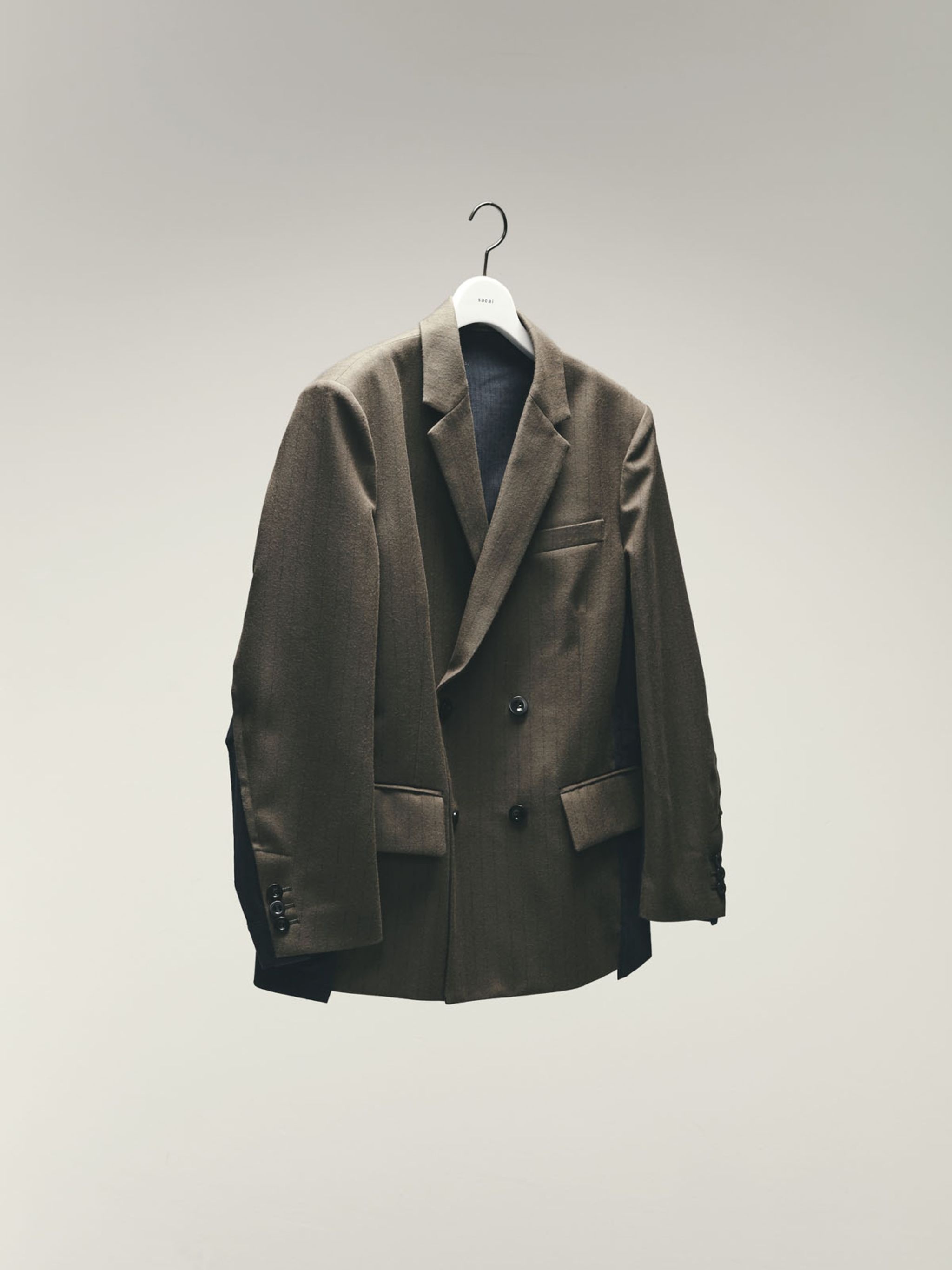 Chalk Stripe x Rip Stop Jacket - 2