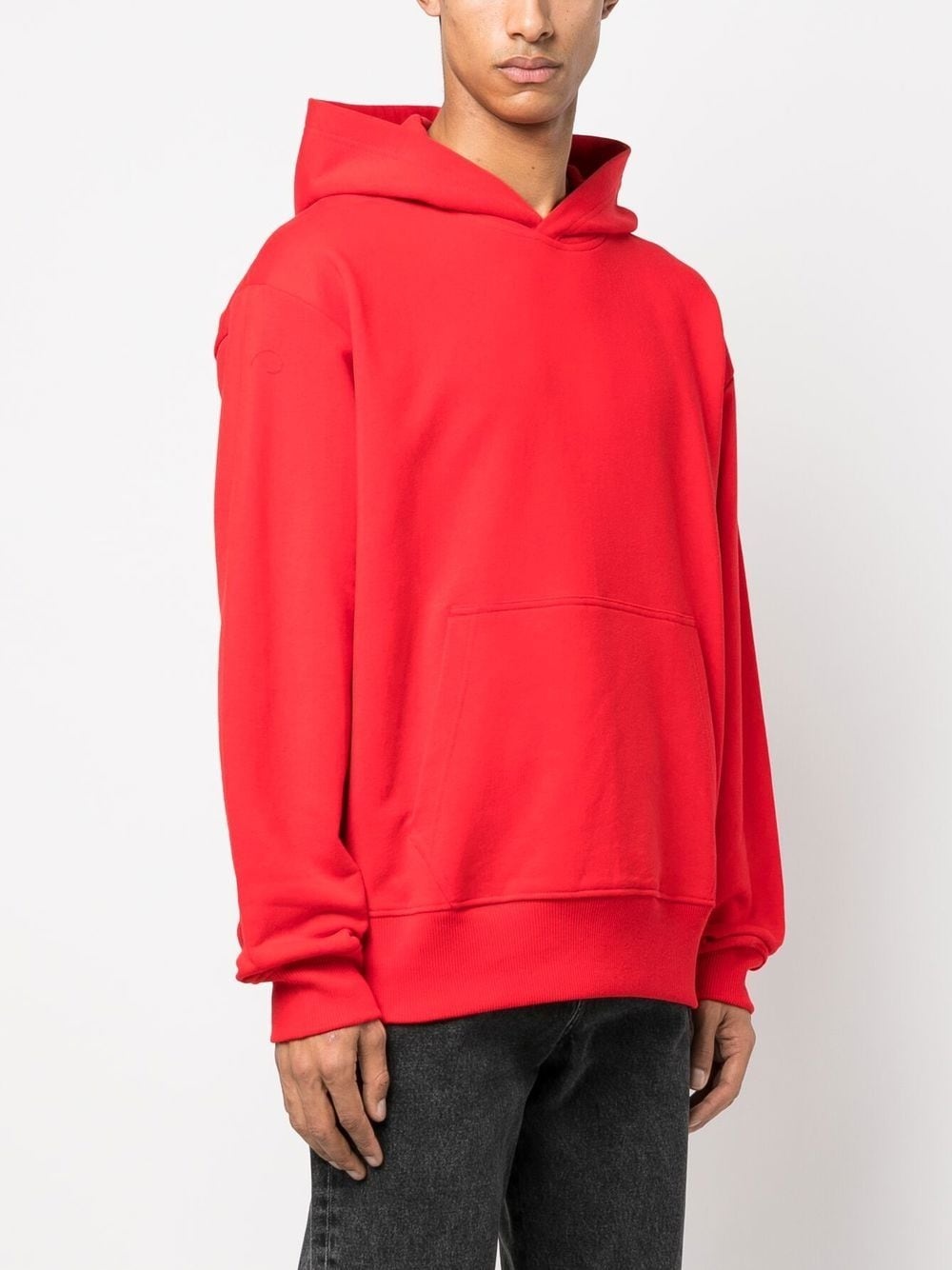 logo-print long-sleeve hoodie - 4