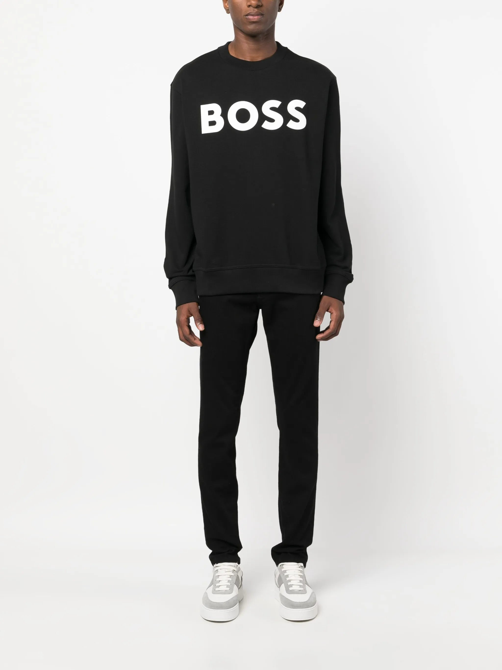Boss Logo-print Cotton Sweatshirt - 4