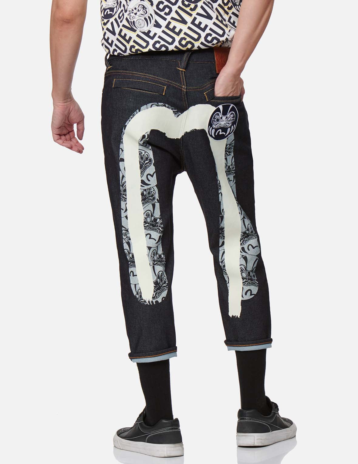 Daruma Double Daicock Cropped Fit Jeans #2027 - 7