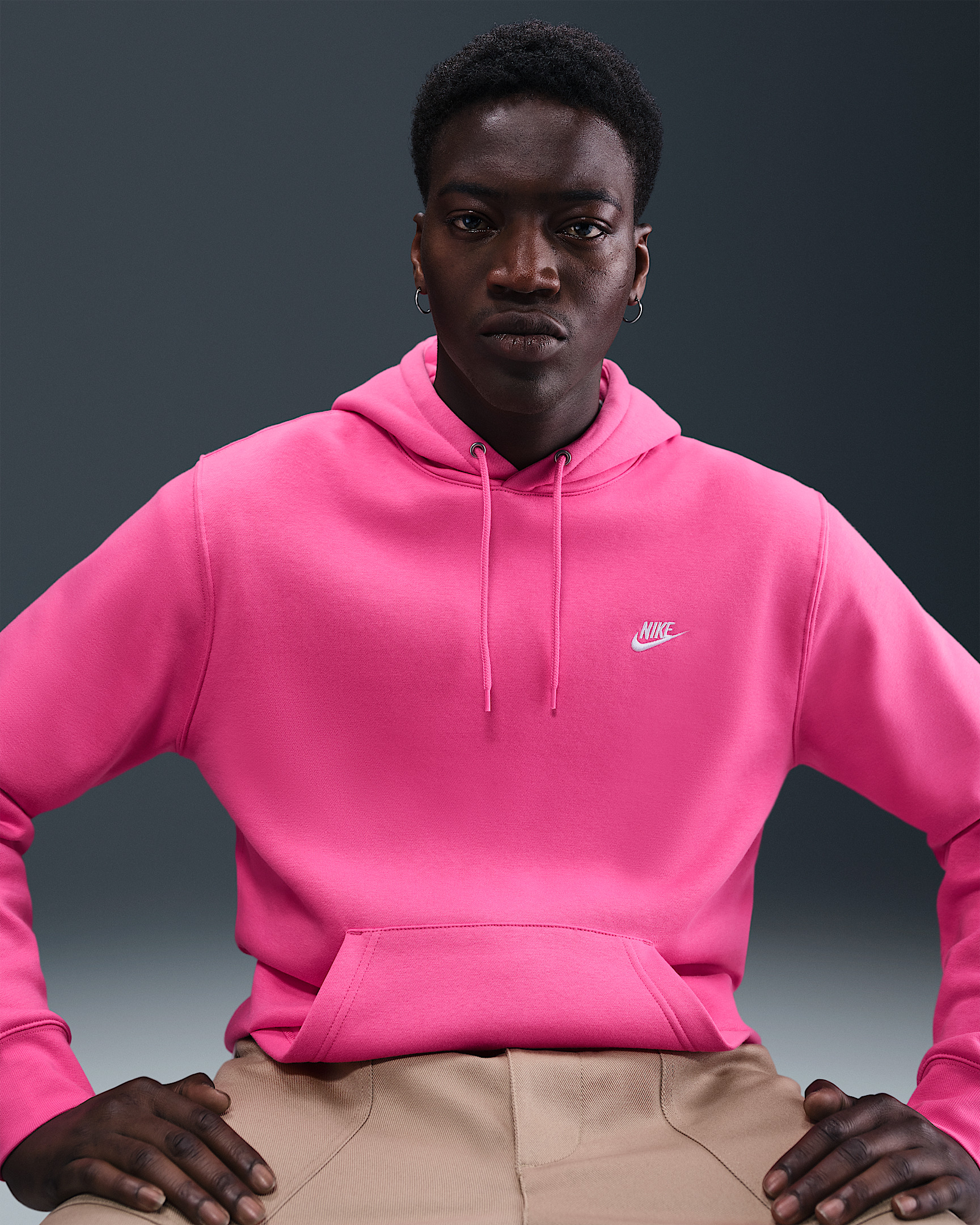 Nike Club Men's Pullover Fleece Hoodie - 3