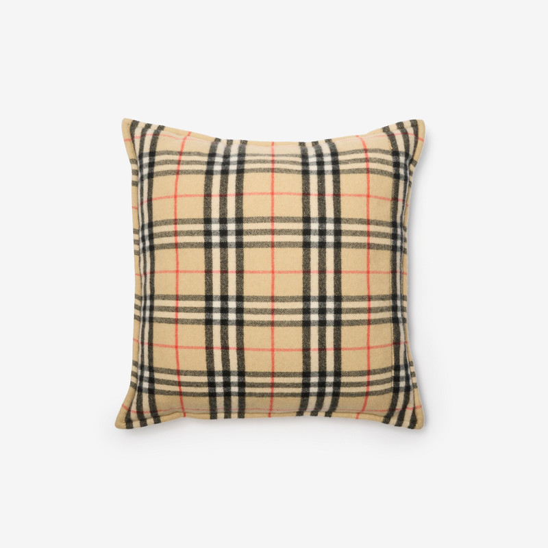 Burberry Check Cashmere Cushion outlook