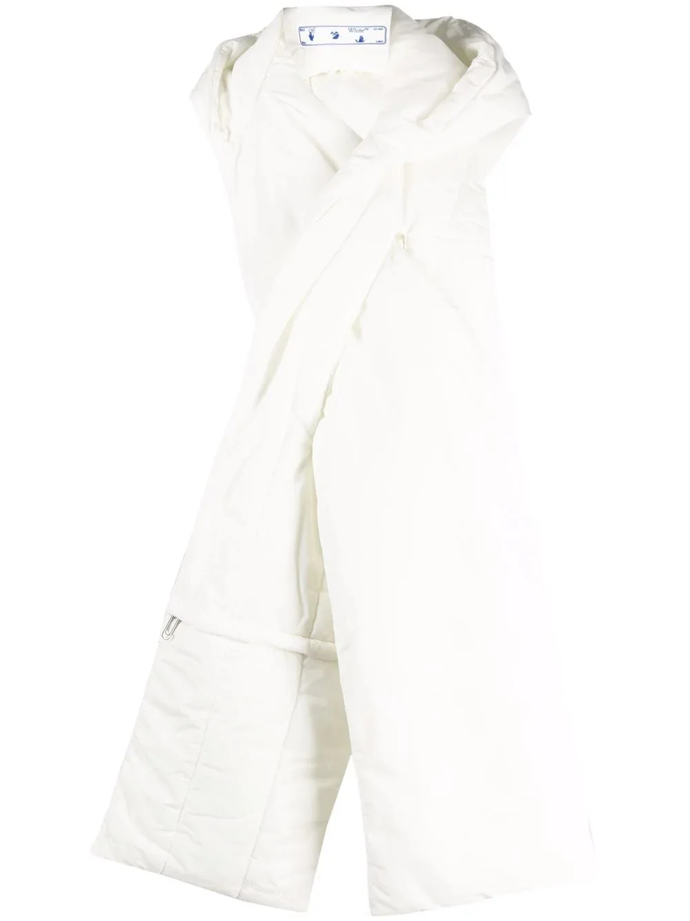 padded-effect scarf - 1