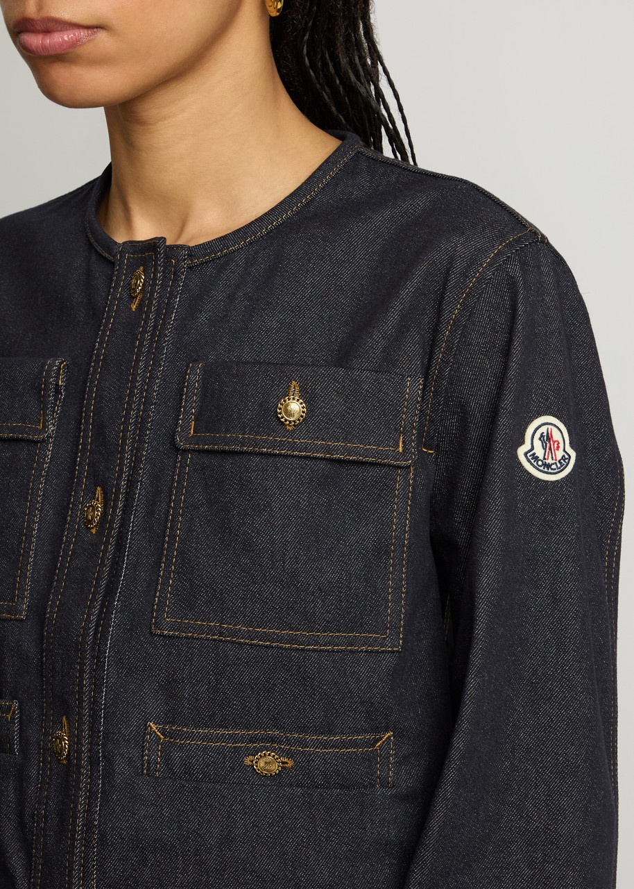Moncler Tencin Stretch-denim Jacket - 5