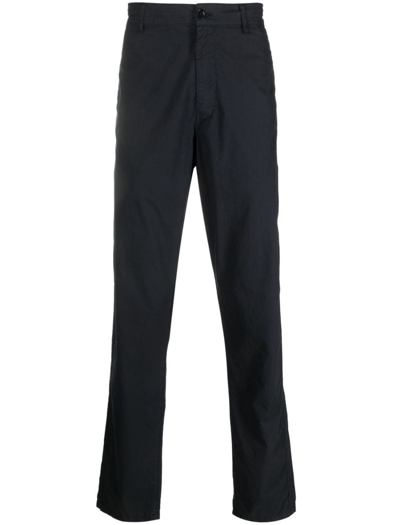 straight-leg cotton trousers 1