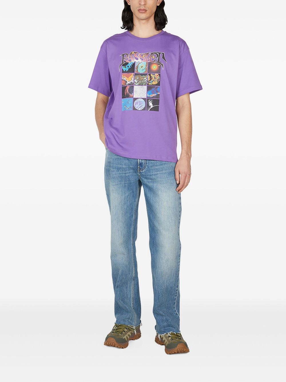 crew-neck printed T-shirt - 2