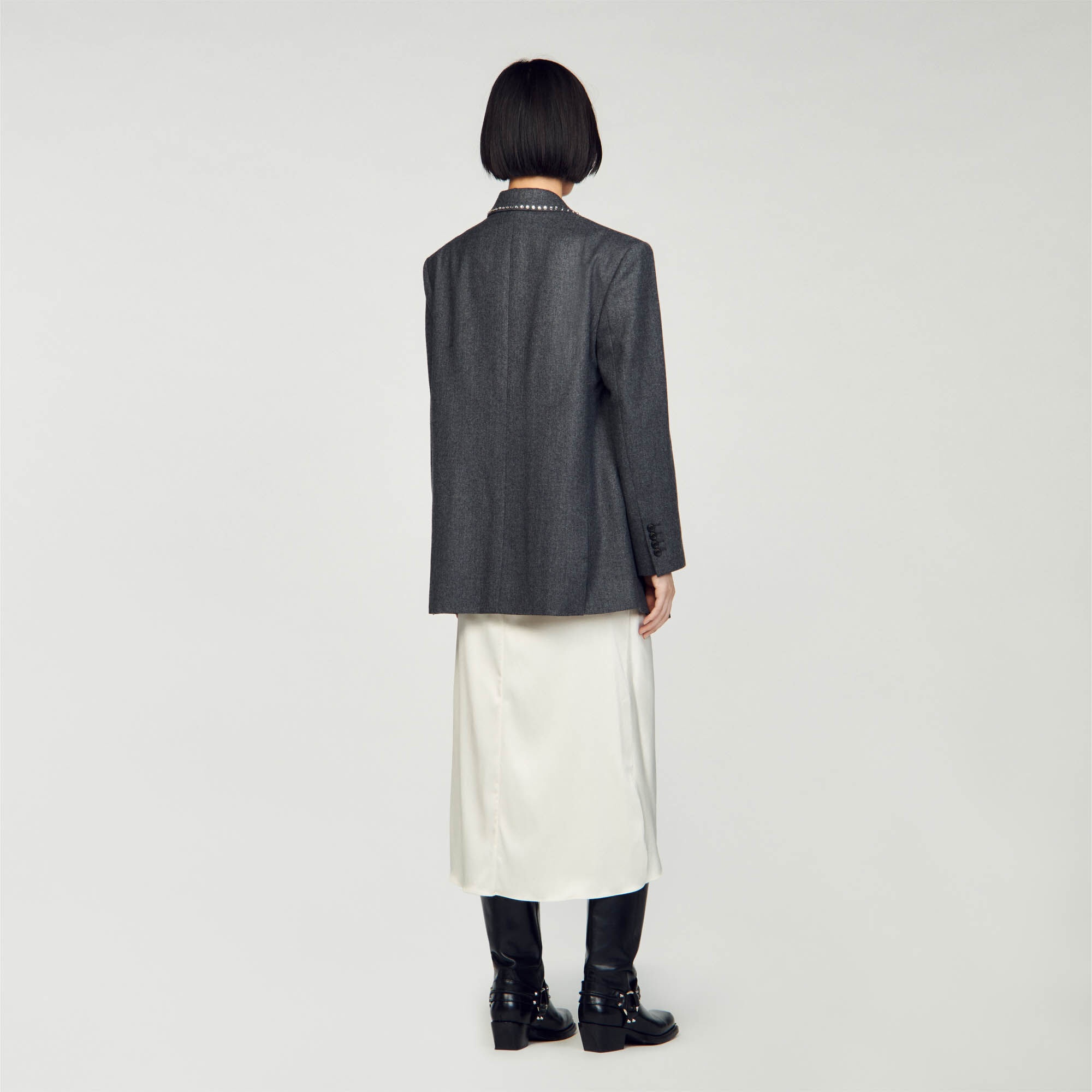 RHINESTONE SUIT JACKET - 6