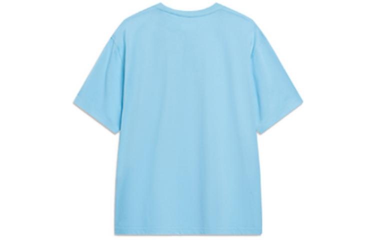 Li-Ning Small Tree Graphic T-shirt 'Light Blue' AHST183-3 - 2