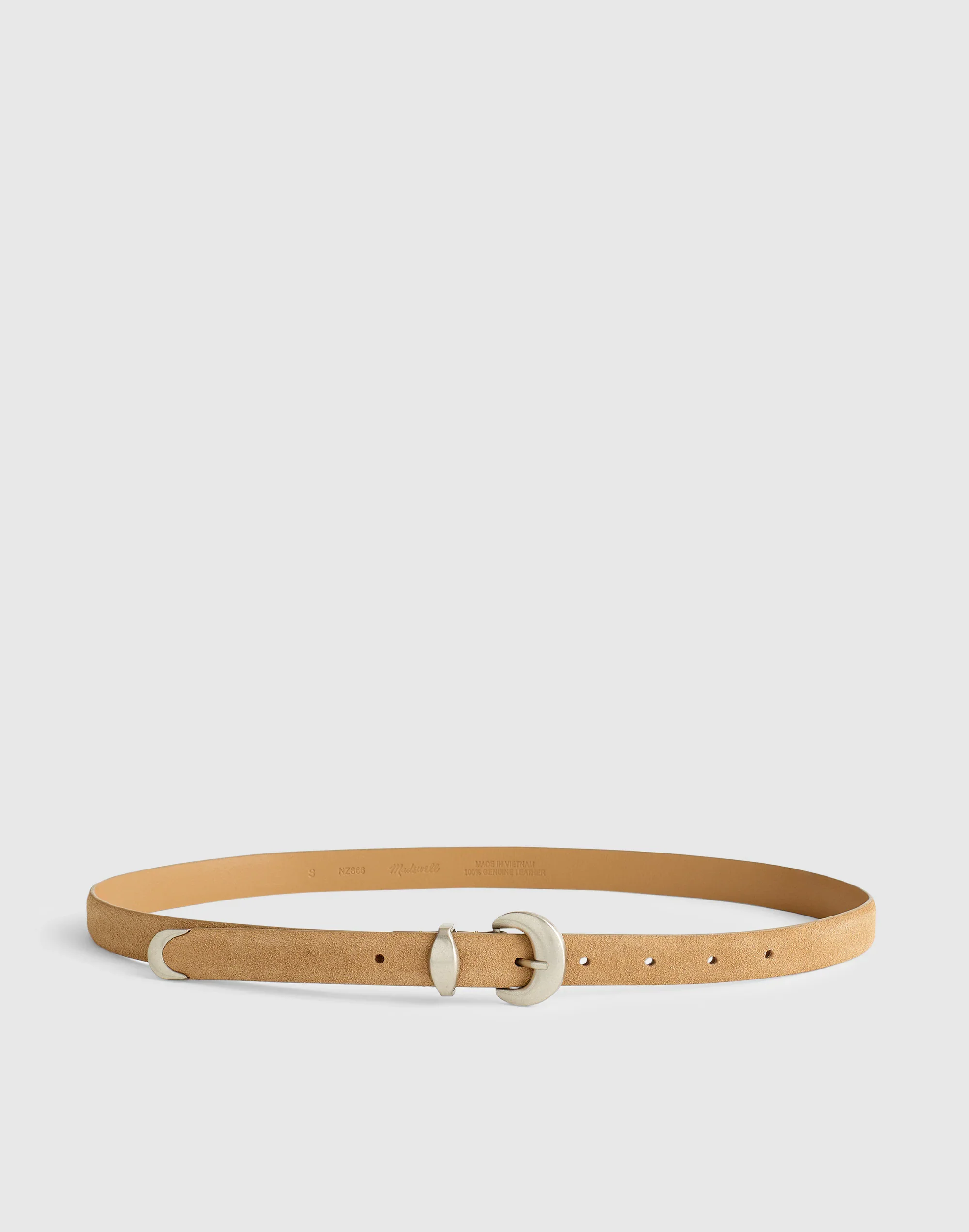 Domed-Buckle Belt - 1