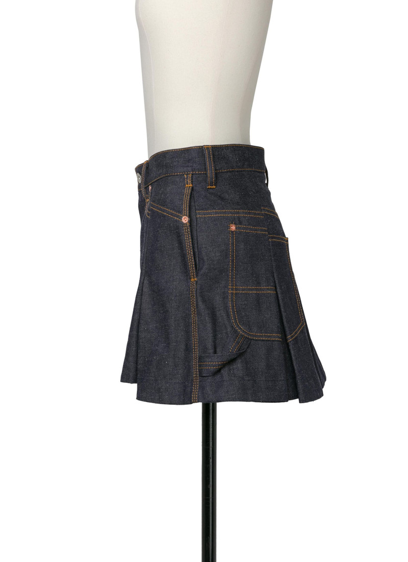 sacai Denim Mix Shorts outlook