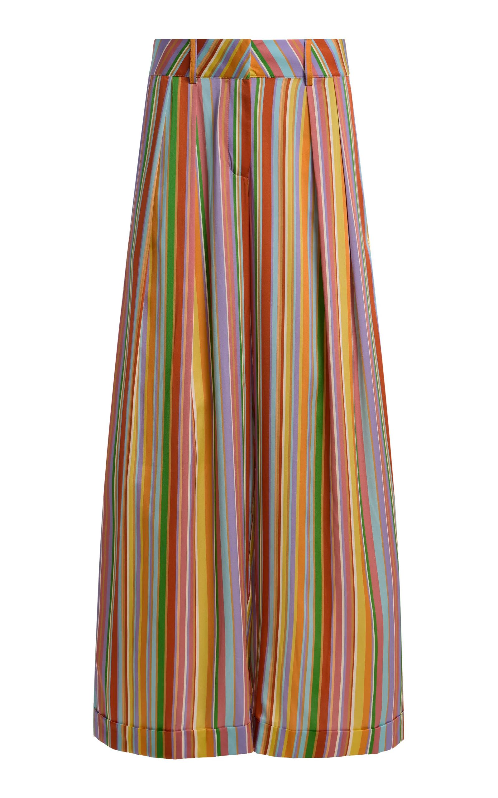 Exclusive La Isla Mila Silk Satin Pants - 1