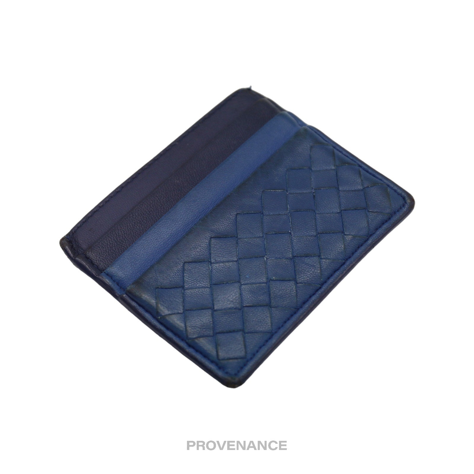 Bottega Veneta 6CC Card Wallet - Two-Tone Intrecciato - 4